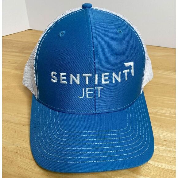 Sentient Jet Cap Aircraft Pilot Mesh Snap‎ Back - Picture 1 of 3